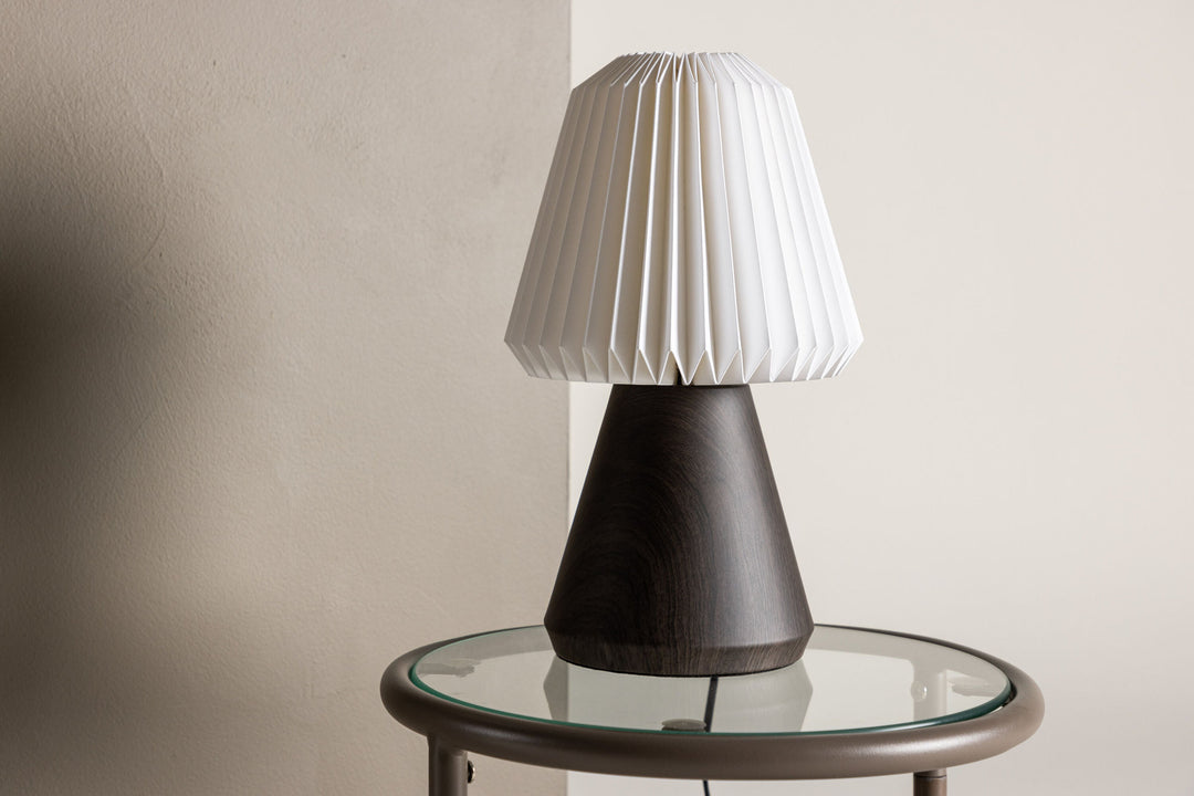 Venture Home Fjällen 20cm Table Lamp - Oak Foil /  White