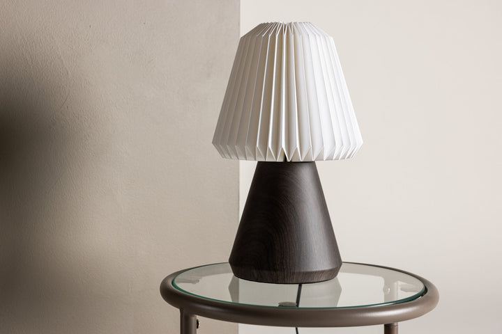 Venture Home Fjällen 20cm Table Lamp - Oak Foil /  White