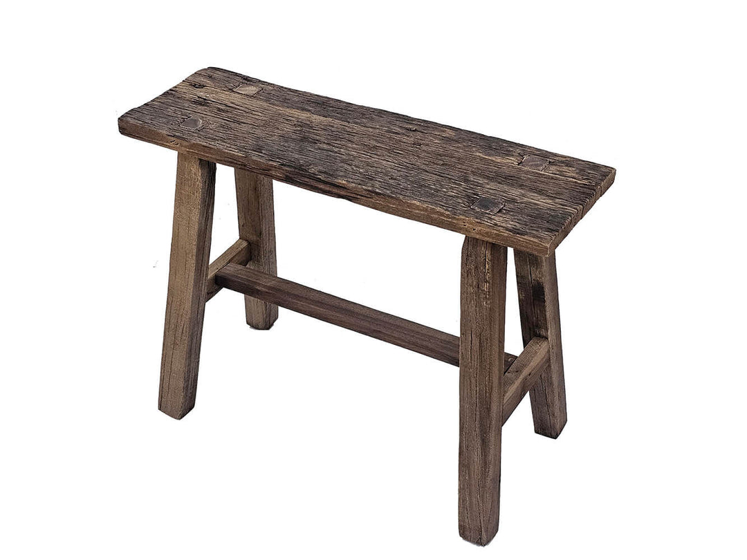 Trademark Living Veng træskammel - M