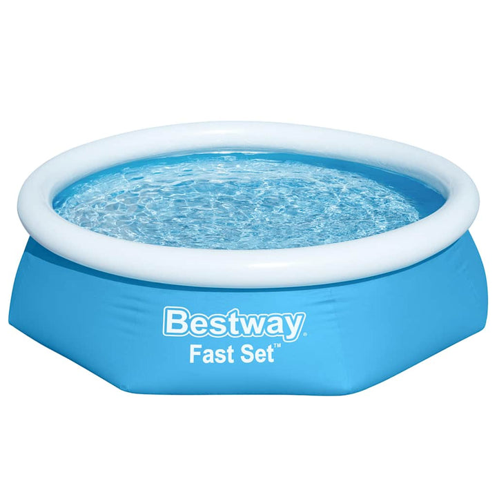 oppustelig swimmingpool Fast Set 244x61 cm rund 57265