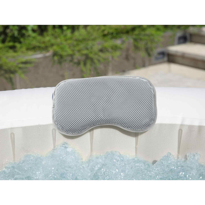 Spa Badepude 2 stk. Stål og PVC Grå