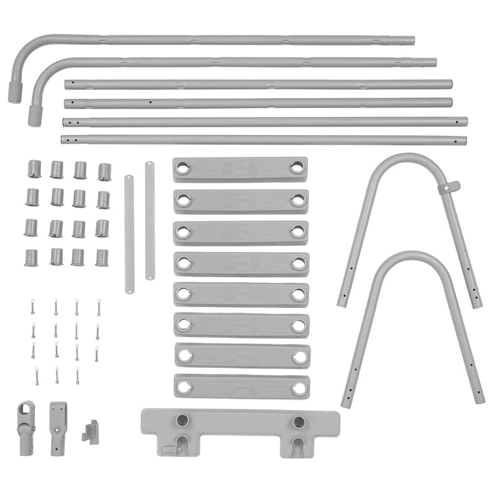 Flowclear poolstige med 4 trin 122 cm