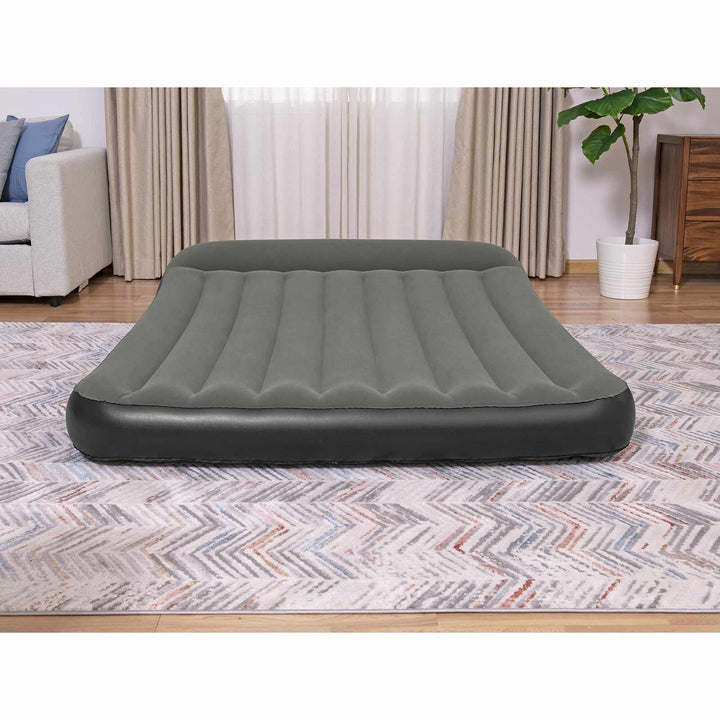 Luftmadras 2 personer 203 x 152 x 22 cm Sort