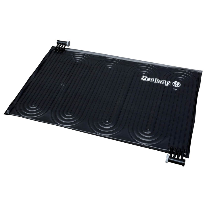 Solar Pool Opvarmningsmåtte Sort 110 x 171 cm PVC