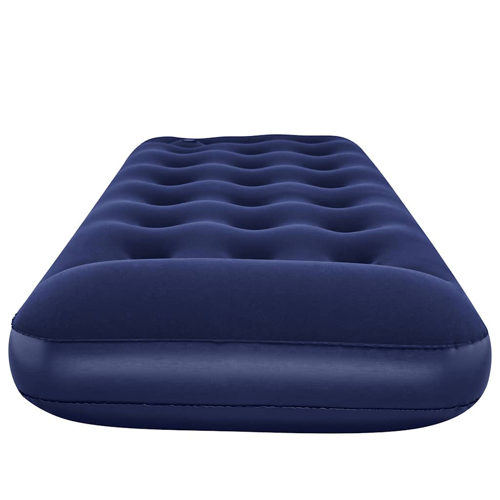 luftmadras 185x76x28 cm med indbygget fodpumpe velour