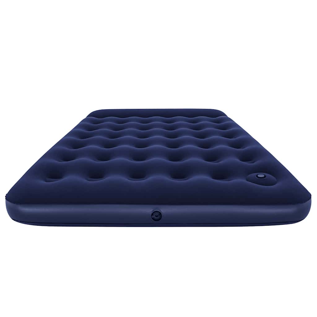 luftmadras 203x152x28 cm med indbygget fodpumpe velour