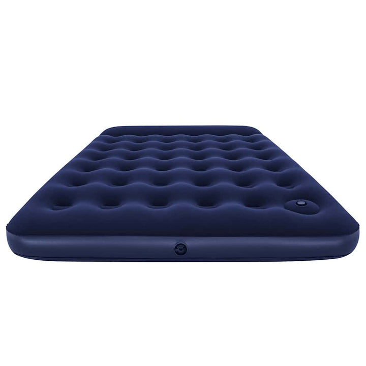luftmadras 203x152x28 cm med indbygget fodpumpe velour