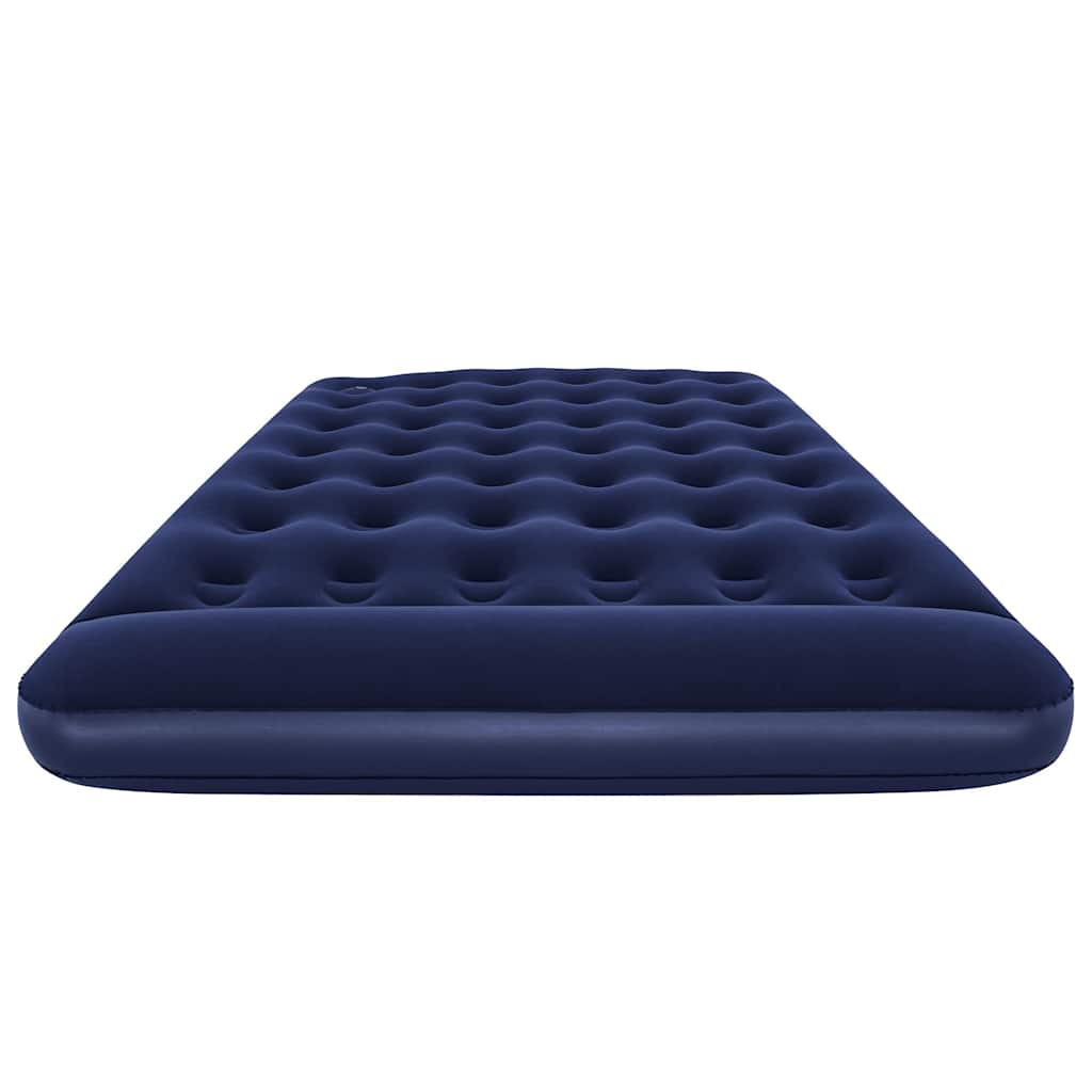 luftmadras 203x152x28 cm med indbygget fodpumpe velour