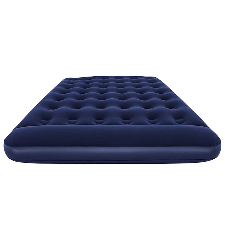 luftmadras 203x152x28 cm med indbygget fodpumpe velour