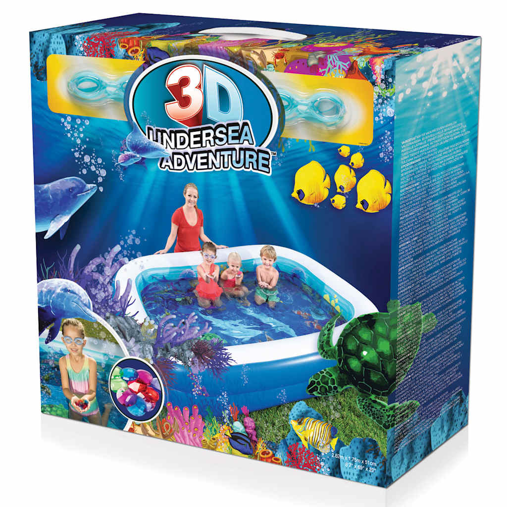 Undersea Adventure oppustelig pool 54177