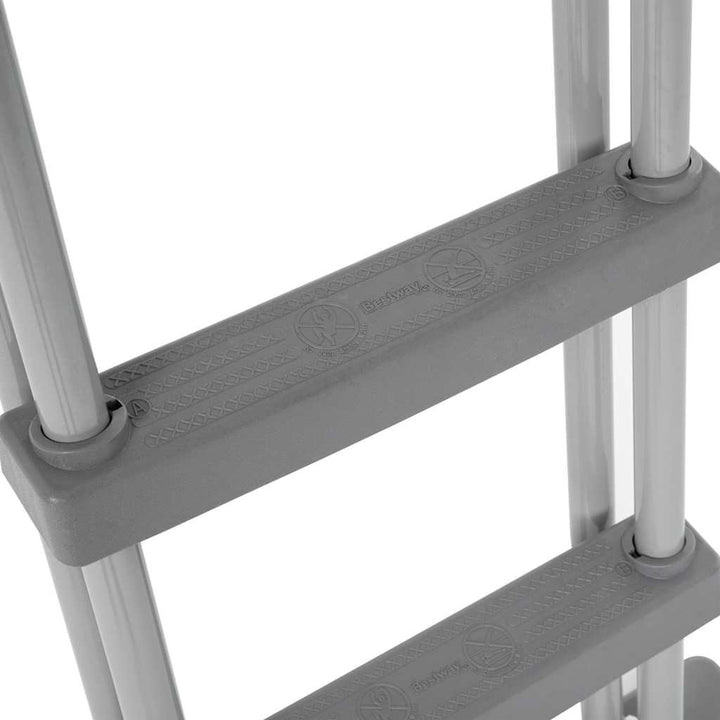 Flowclear poolstige med 4 trin 122 cm