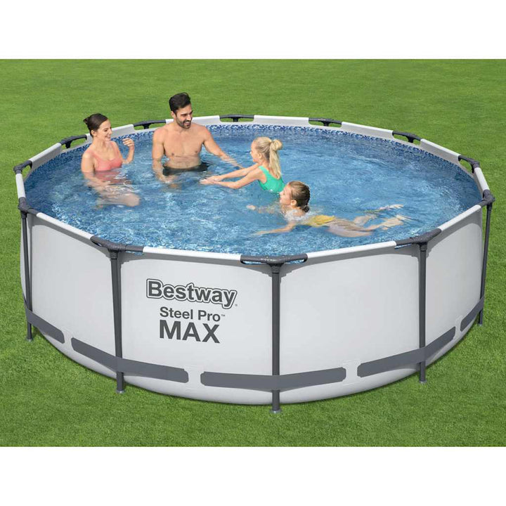 Steel Pro MAX swimmingpoolsæt 366x100 cm
