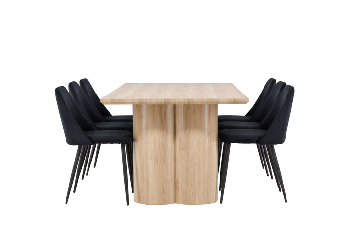 Venture Home Olivia Dining Table with Night Dining Chair