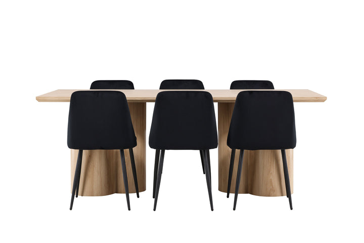Venture Home Olivia Dining Table with Night Dining Chair