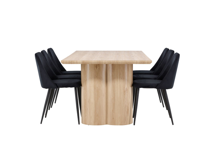 Venture Home Olivia Dining Table with Night Dining Chair