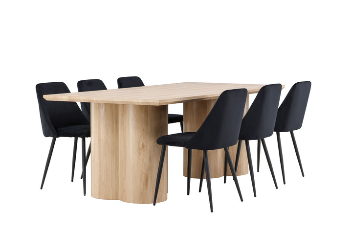 Venture Home Olivia Dining Table with Night Dining Chair