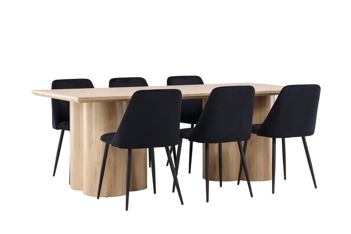 Venture Home Olivia Dining Table with Night Dining Chair