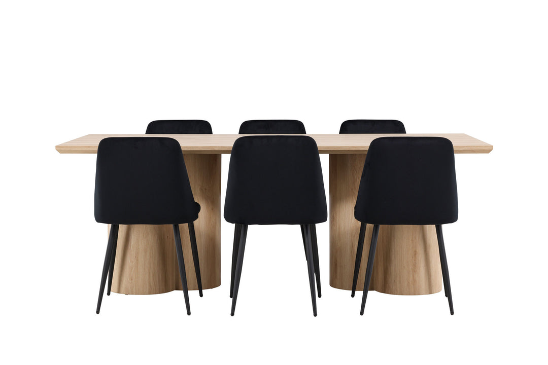 Venture Home Olivia Dining Table with Night Dining Chair