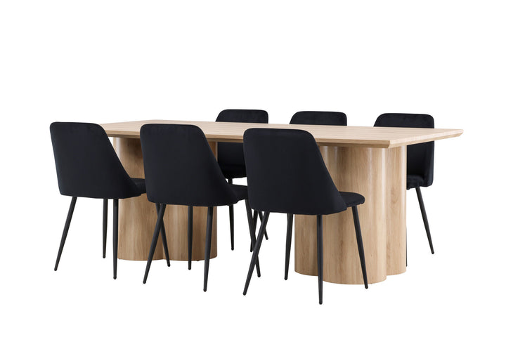 Venture Home Olivia Dining Table with Night Dining Chair