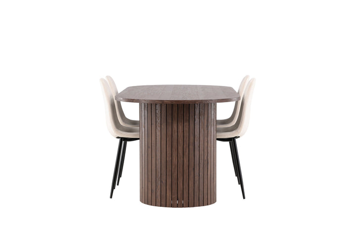 Venture Home Härön Dining Table with Polar Dining Chair