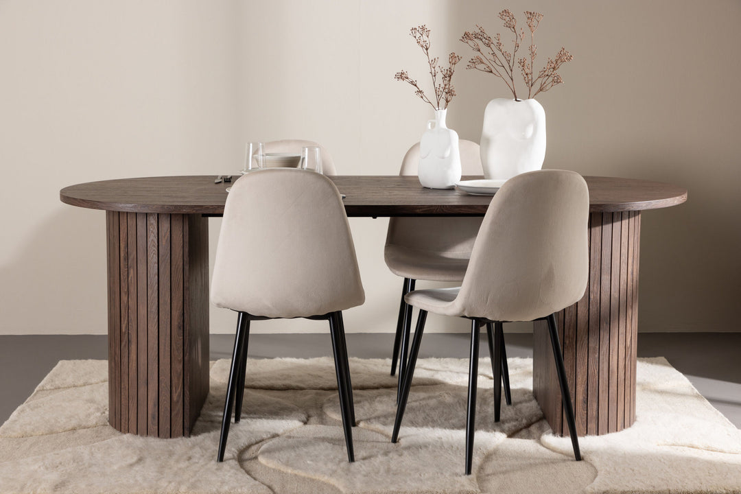 Venture Home Härön Dining Table with Polar Dining Chair