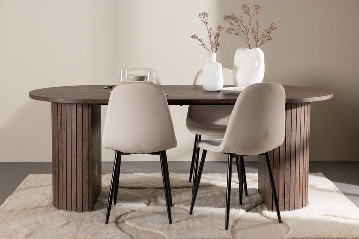 Venture Home Härön Dining Table with Polar Dining Chair