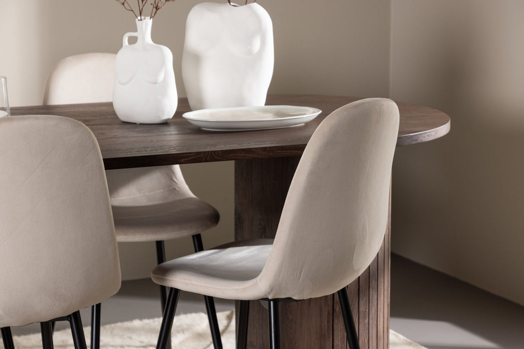 Venture Home Härön Dining Table with Polar Dining Chair