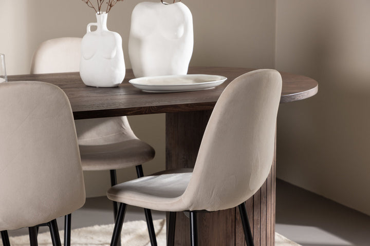 Venture Home Härön Dining Table with Polar Dining Chair