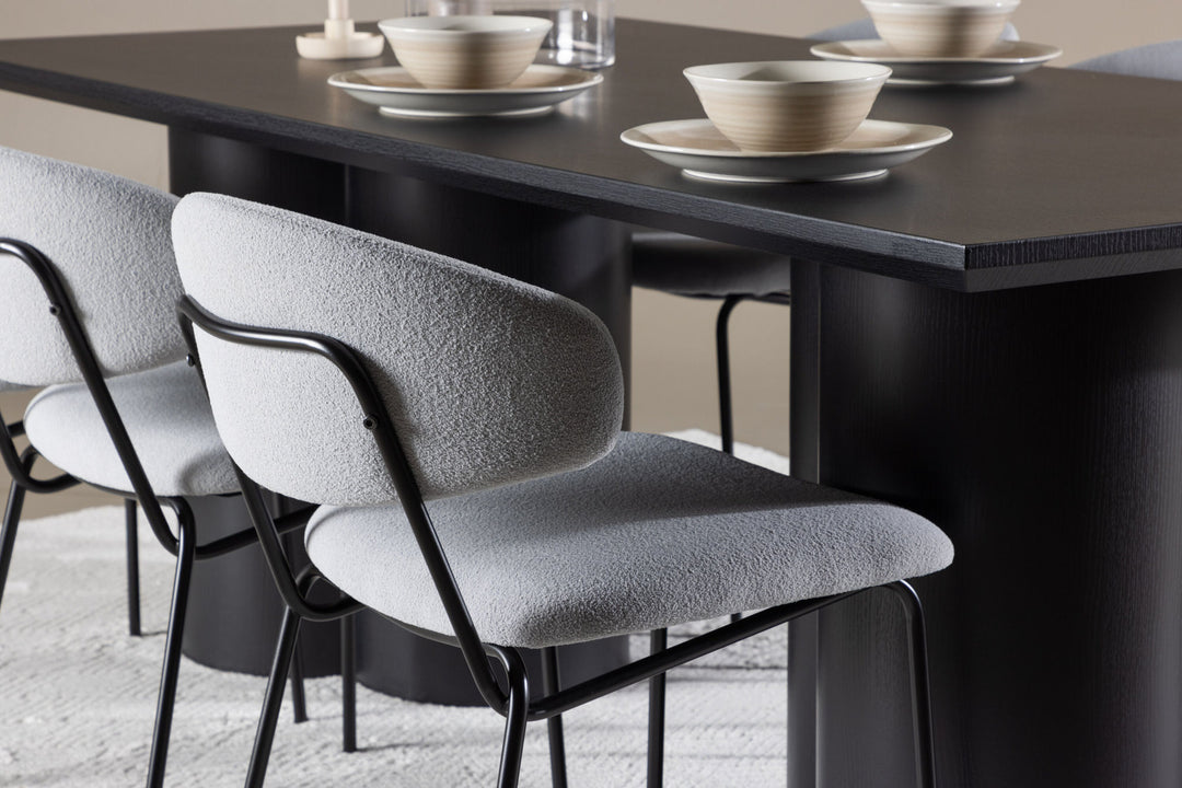 Venture Home Olivia Dining Table with Chico Dining Chair