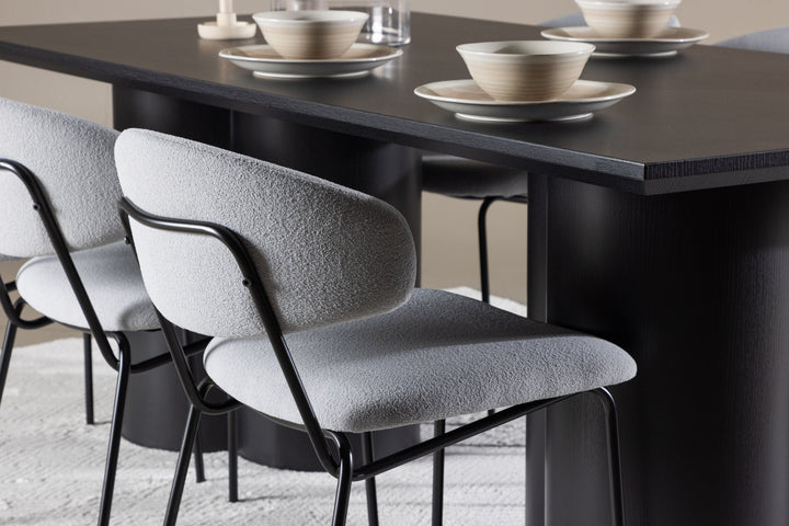 Venture Home Olivia Dining Table with Chico Dining Chair