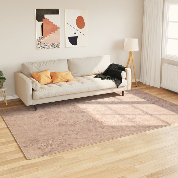 Tæppe Runner MARSA Sandfarvet 150 x 230 cm Polyester og PVC