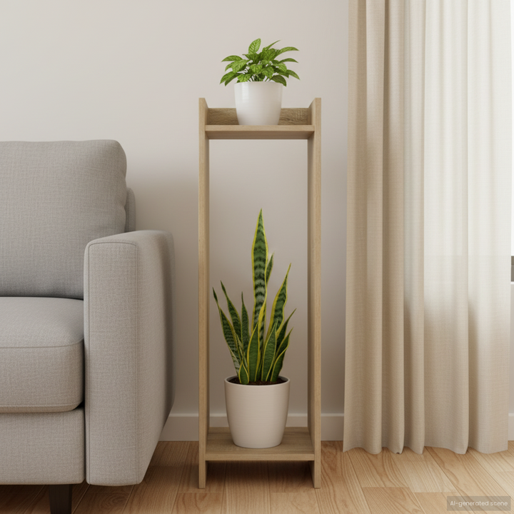 Planteholder Sonoma eg 30 x 30 x 100 cm Konstrueret træ