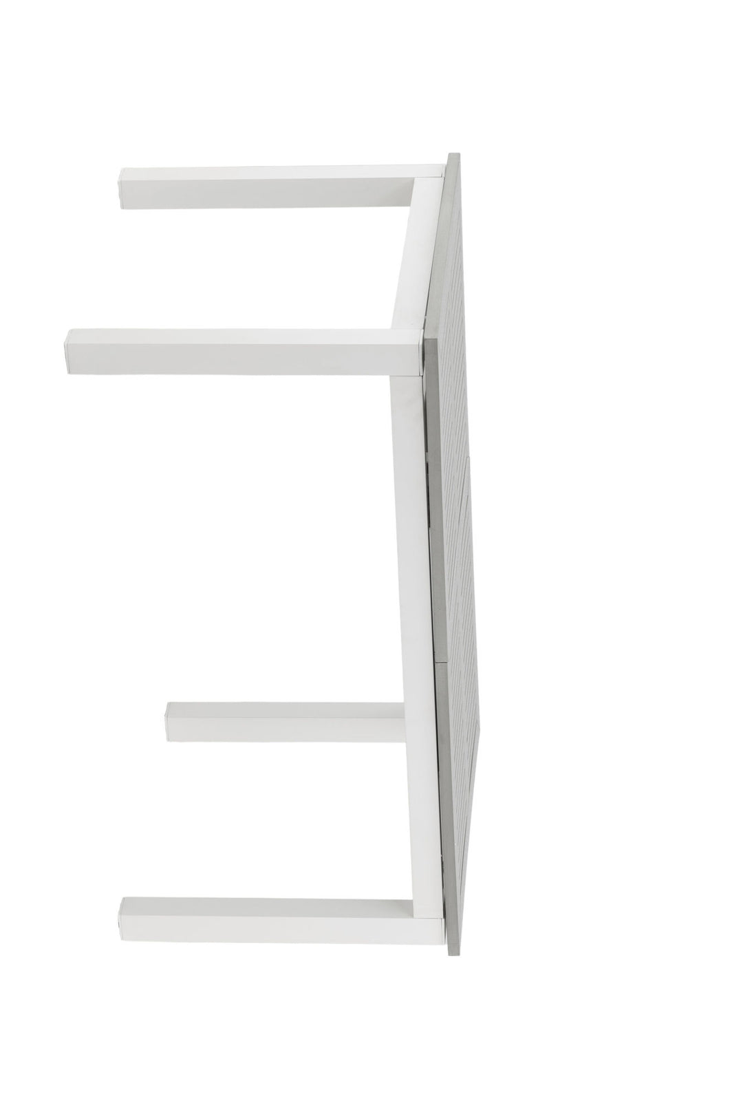 Venture Home Albany Table - 152/210 - White/Grey
