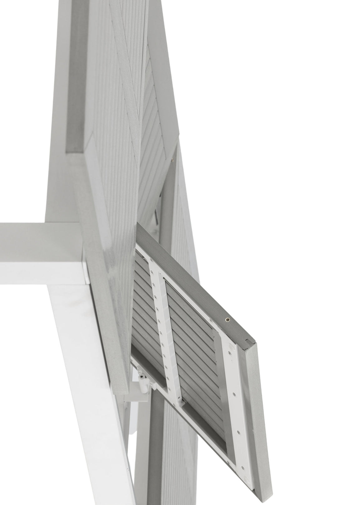 Venture Home Albany Table - 152/210 - White/Grey