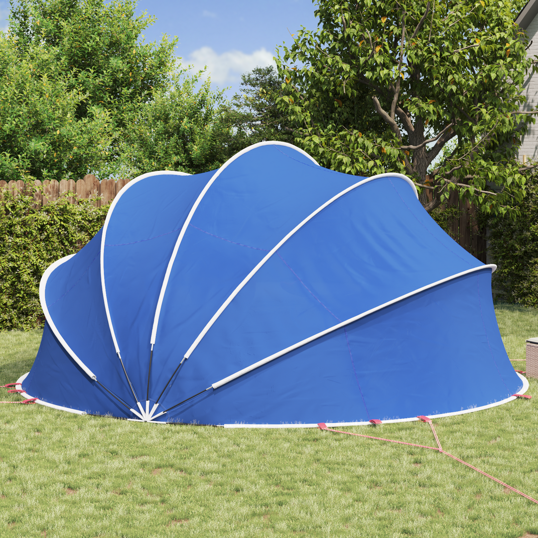 Pool Dome 500 x 500 x 236 cm 185T polyester med PU-belægning