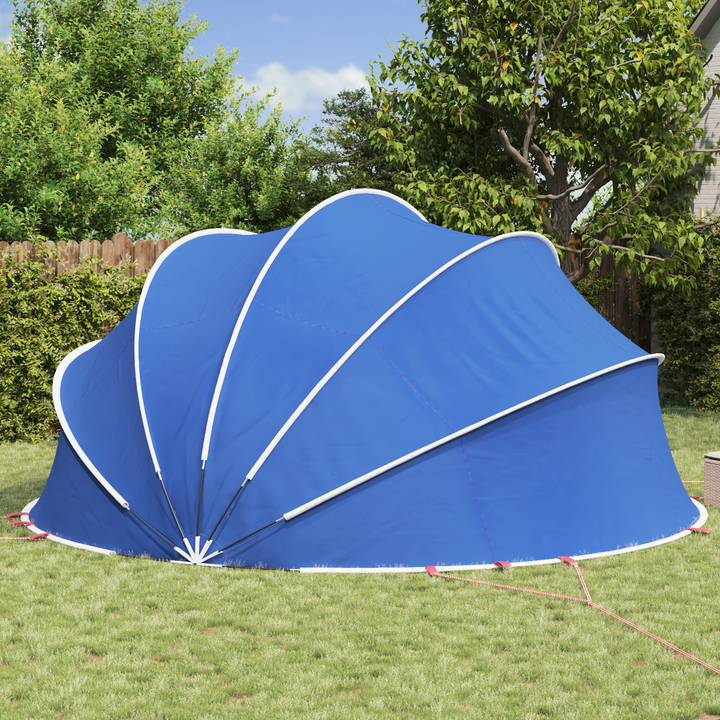 Pool Dome 500 x 500 x 236 cm 185T polyester med PU-belægning