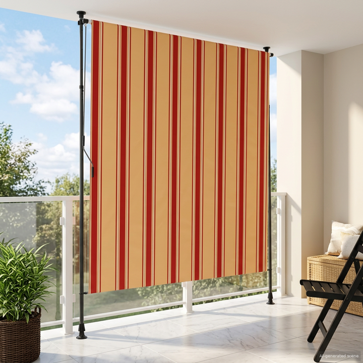 Udendørs Rullegardin Flerfarvet 200 x 270 cm