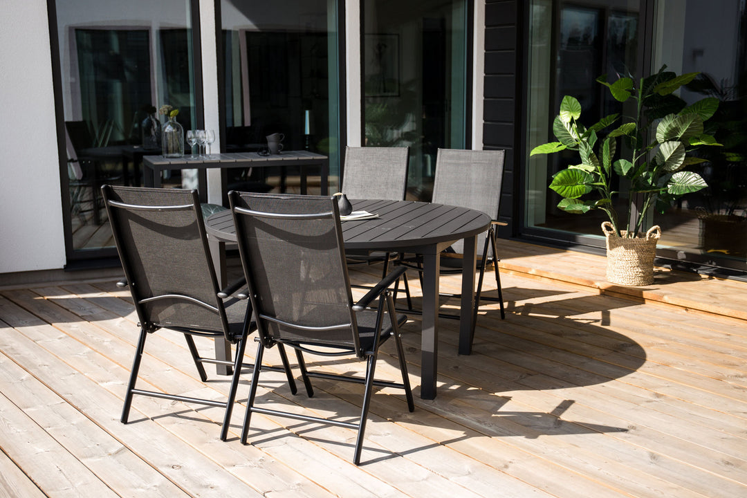 Venture Home Marbella Table ø 140 - Black
