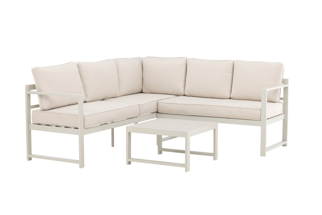 Venture Home Salvador Corner Sofa - Beige / Beige