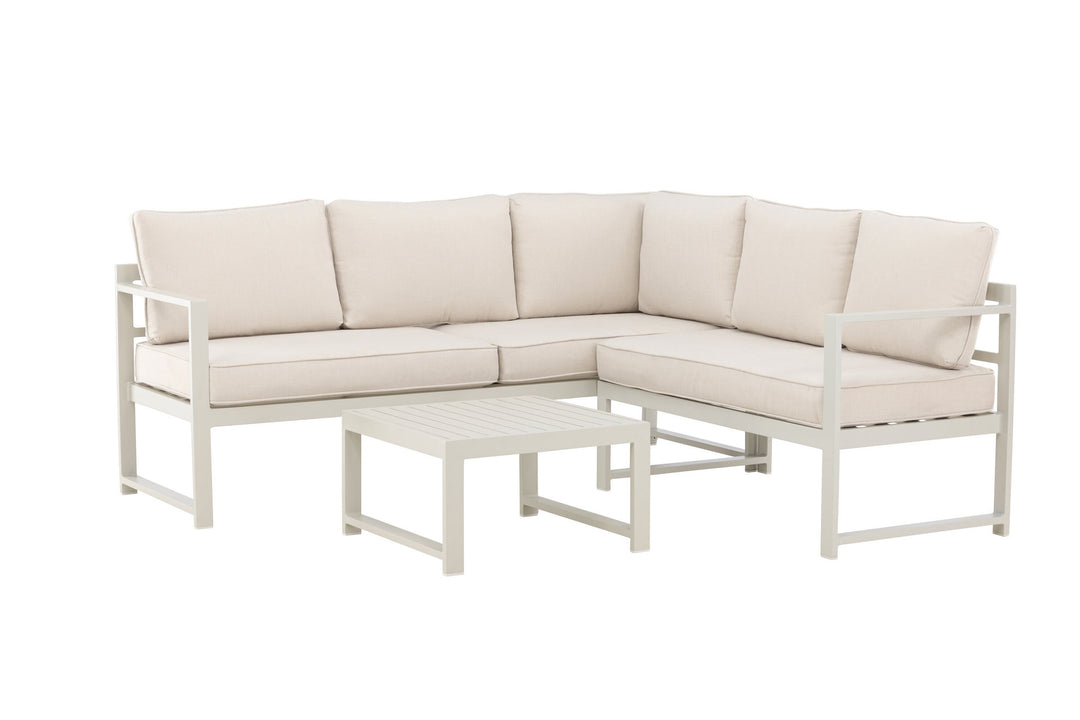 Venture Home Salvador Corner Sofa - Beige / Beige