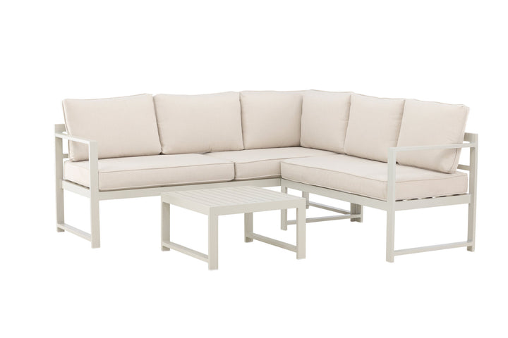 Venture Home Salvador Corner Sofa - Beige / Beige