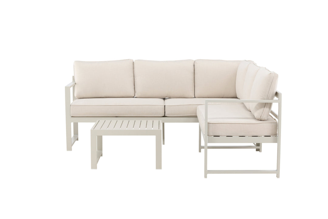 Venture Home Salvador Corner Sofa - Beige / Beige