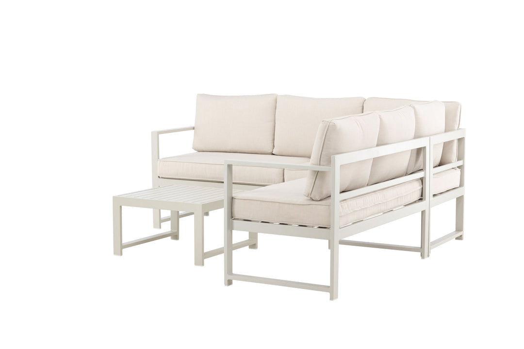 Venture Home Salvador Corner Sofa - Beige / Beige