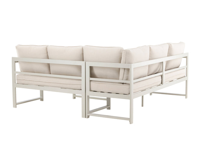 Venture Home Salvador Corner Sofa - Beige / Beige