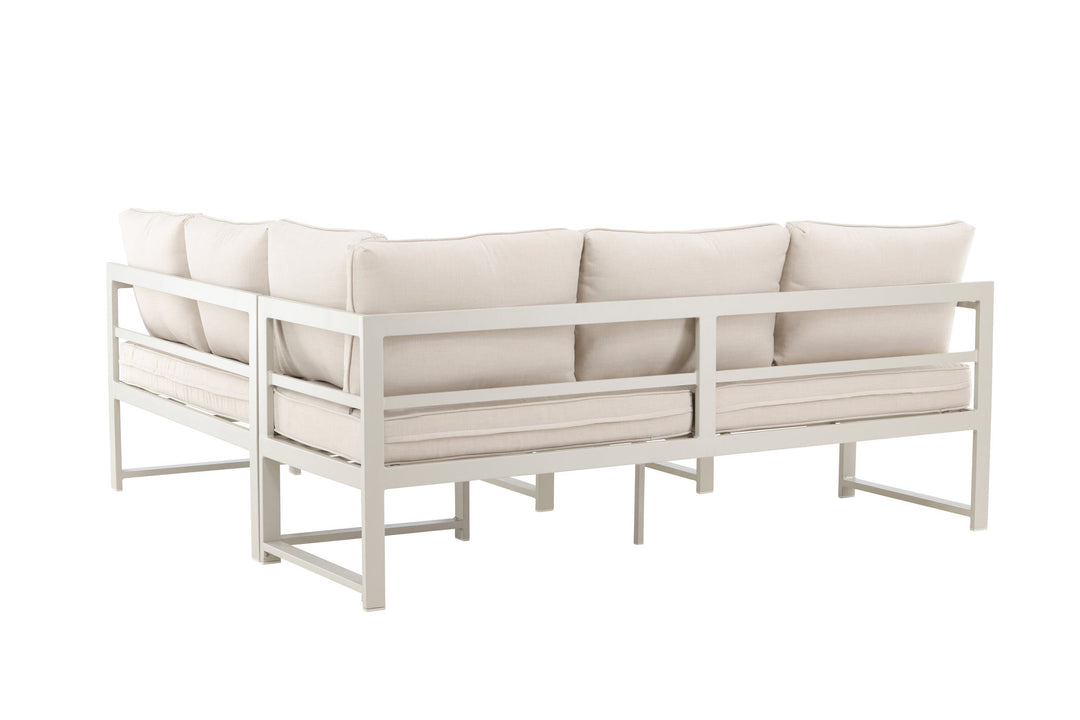 Venture Home Salvador Corner Sofa - Beige / Beige