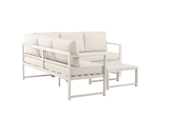 Venture Home Salvador Corner Sofa - Beige / Beige
