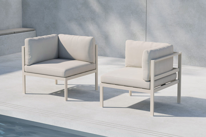 Venture Home Copacabana Sofa Module Corner - Beige / Beige