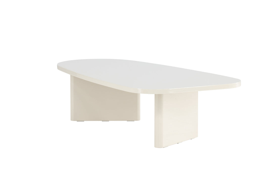 Venture Home Grönvik Sofa Table 65 X 130 - Glossy Beige