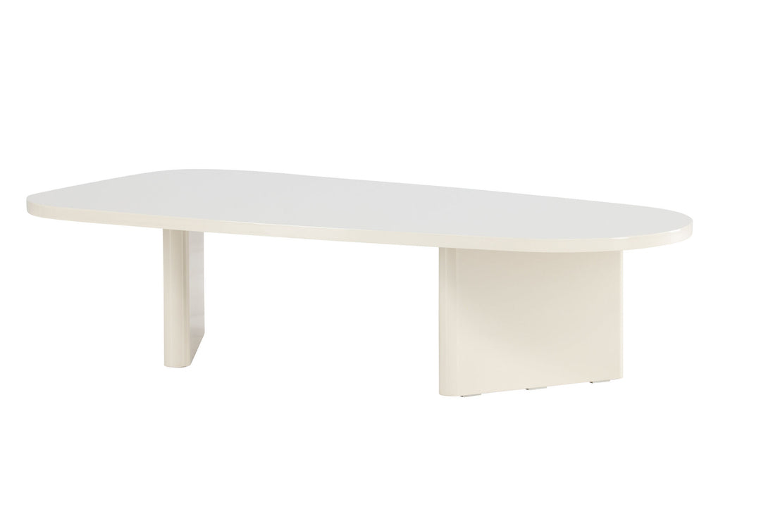 Venture Home Grönvik Sofa Table 65 X 130 - Glossy Beige