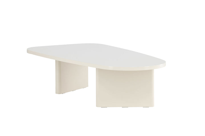 Venture Home Grönvik Sofa Table 65 X 130 - Glossy Beige